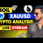 CRYPTO USOIL XAUUSD   LIVE TRADING || 23 oct || Bitcoin Live Scalping|