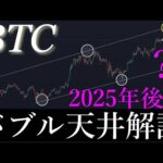 📈2025年後半「バブル天井」を解説します。BTCUSD