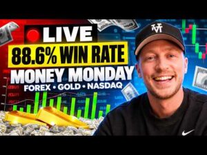 Live Trading Forex, Gold & NQ (XAUUSD Money MONDAY!)