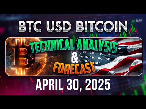 BITCOIN (BTCUSD) Forecast and Technical Analysis for April 30, 2025