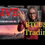 Live Bitcoin (BTCUSD) Trading & Technical Analysis - My Cryptocurrency Trading Strategy