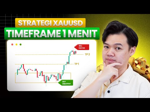 METODE RAHASIA SCALPING XAUUSD (GOLD) DI TIMEFRAME 1 MENIT