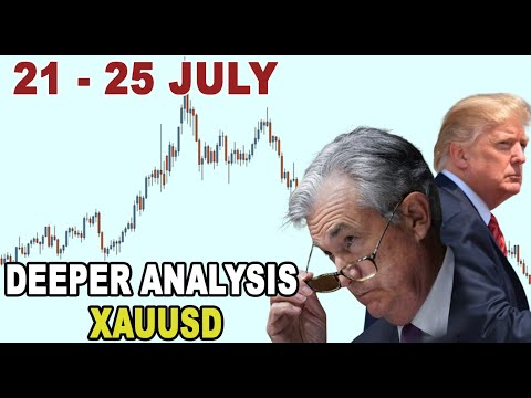 🟩 Deeper Analysis GOLD XAUUSD 21 - 25 July