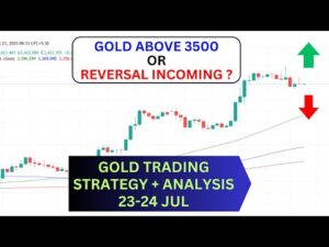 GOLD XAUUSD Trading Strategy TODAY 23-24 JUL | XAUUSD Analysis TODAY 23-24 JUL | GOLD Forecast TODAY