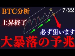【⚠️BTC”大暴落の予兆”です】今は一時的上昇！？完全方向が逆転するトレンド割れ→絶好空売りポイントを必ず見逃すな:トレーダーRedのBTCUSD分析