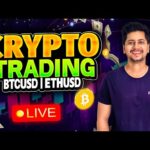 Crypto Live Trading | BTCUSD | ETHUSD |XAUUSD | Boom Fx | Aryan pal #cryptolive