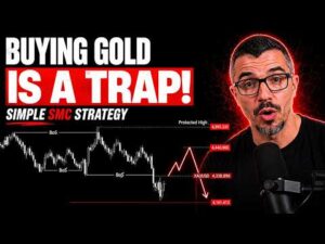 Buying Gold Here Is a Trap (Simple XAUUSD SMC Strategy)