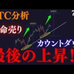 ⚠️BTC”最後の上昇”から弱気相場へ！？短期上昇から絶好空売りポイントで大暴落の波を狙います:トレーダーRedのBTCUSD分析