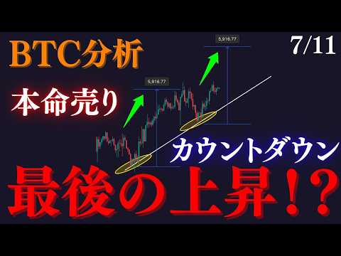 ⚠️BTC”最後の上昇”から弱気相場へ!?短期上昇から絶好空売りポイントで大暴落の波を狙います:トレーダーRedのBTCUSD分析