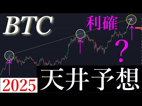 🚀「バブル崩壊」2025年の天井はここです。BTCUSD