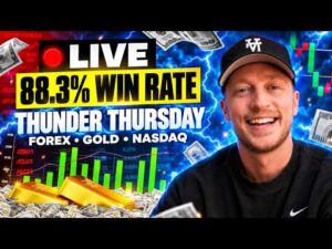 Live Trading Forex, Gold & NQ (XAUUSD Thunder Thursday!)