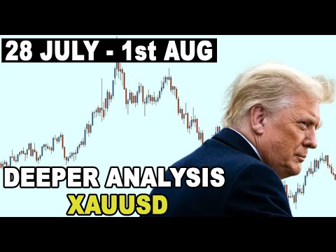 🟩 Deeper Analysis GOLD XAUUSD 28 July - 1st Aug