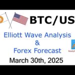 BTC USD Elliott Wave Analysis | BITCOIN Analysis | March 30 2025 | BITCOIN | BTCUSD