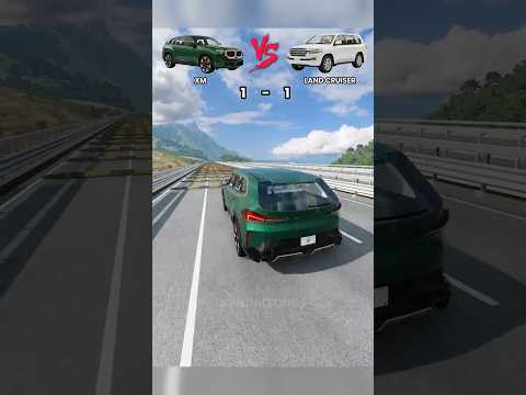 BMW XM VS Toyota Land Cruiser ⚡⚡ #bmw #toyota