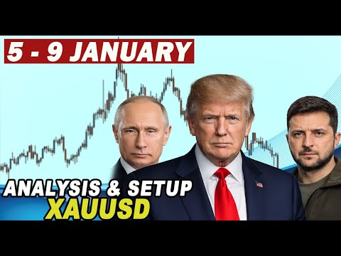 🟩 Weekly GOLD XAUUSD Analysis & Setup 5 - 9 January