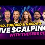Live Scalping With The5ers CEO – Gold, EUR/USD & NASDAQ! | The5ers Live Trading Room