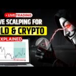 Live GOLD and CRYPTO Scalping Trading | DAY 226 #goldtrading #cryptotrading #bitcoin