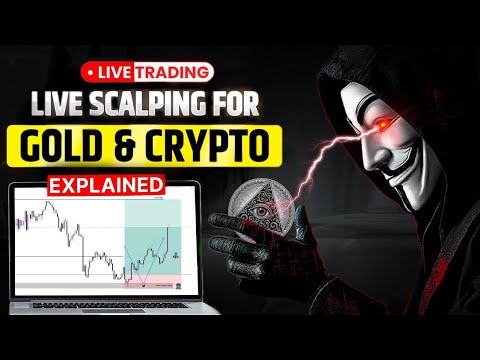Live GOLD and CRYPTO Scalping Trading | DAY 226 #goldtrading #cryptotrading #bitcoin