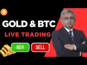 BTC & Gold Live Trading Session | XAU USD Analysis Learning with Practical | $3200 or 3300?