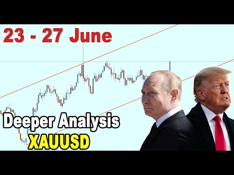 🟩 Deeper Analysis GOLD XAUUSD 23 - 27 June