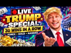 Live Trading Forex, Gold & NQ (XAUUSD Trump SPECIAL!!)