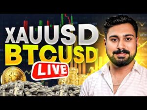 LIVE Trading 🔴 | Gold (XAUUSD) & Bitcoin (BTCUSD) |Real-Time Entries & Exits!