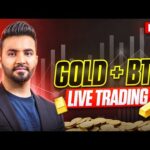 GOLD & BTC Live TRADING | XAUUSD Trading Live Stream | MSB FX