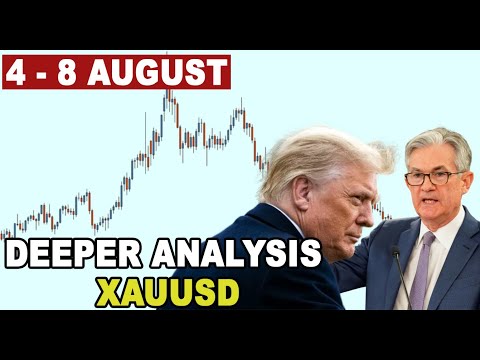 🟩 Deeper Analysis GOLD XAUUSD 4 - 8 August