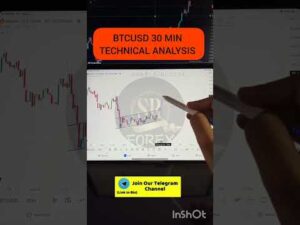 Btcusd technical analysis #forex#stockmarketanalysis#octafx#trading#btcusd#shortvideo#shorts